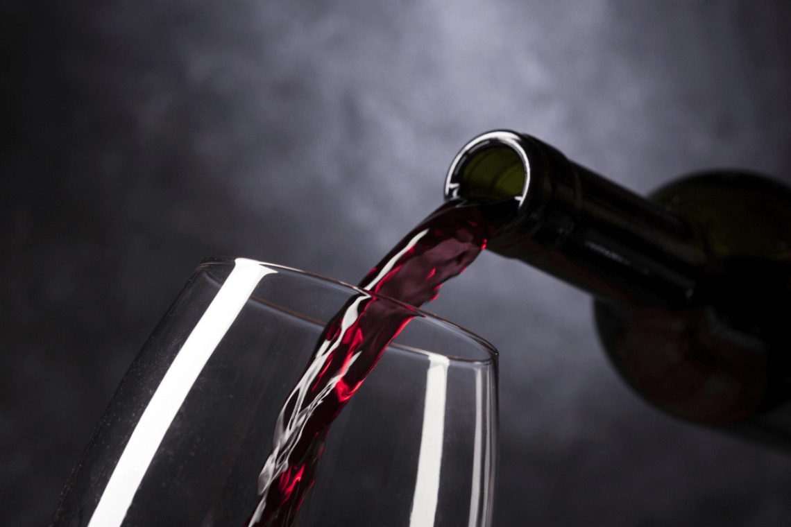 produzione del vino rosso