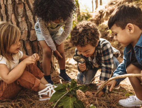 attività outdoor per bambini